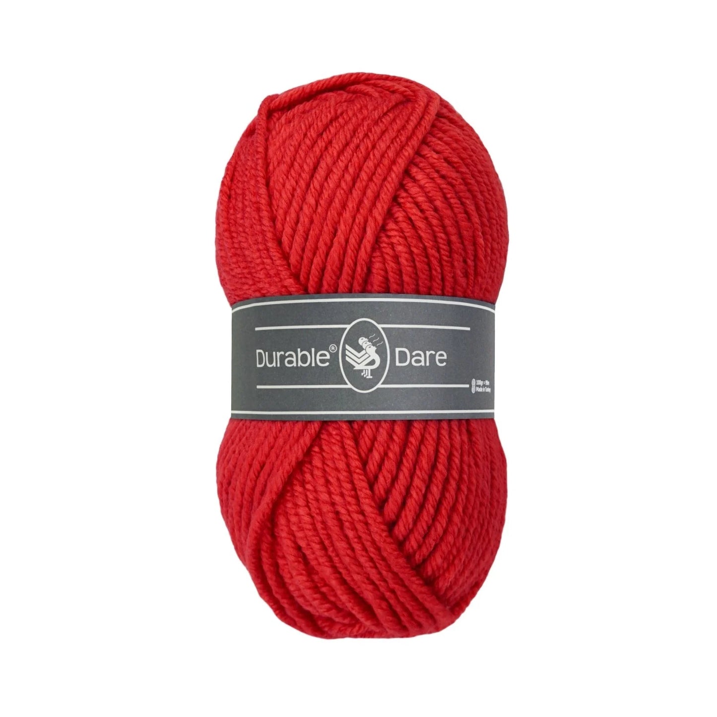 Durable Dare garen in kleur 318 Tomato voor haken, te koop bij De Garengarage.
