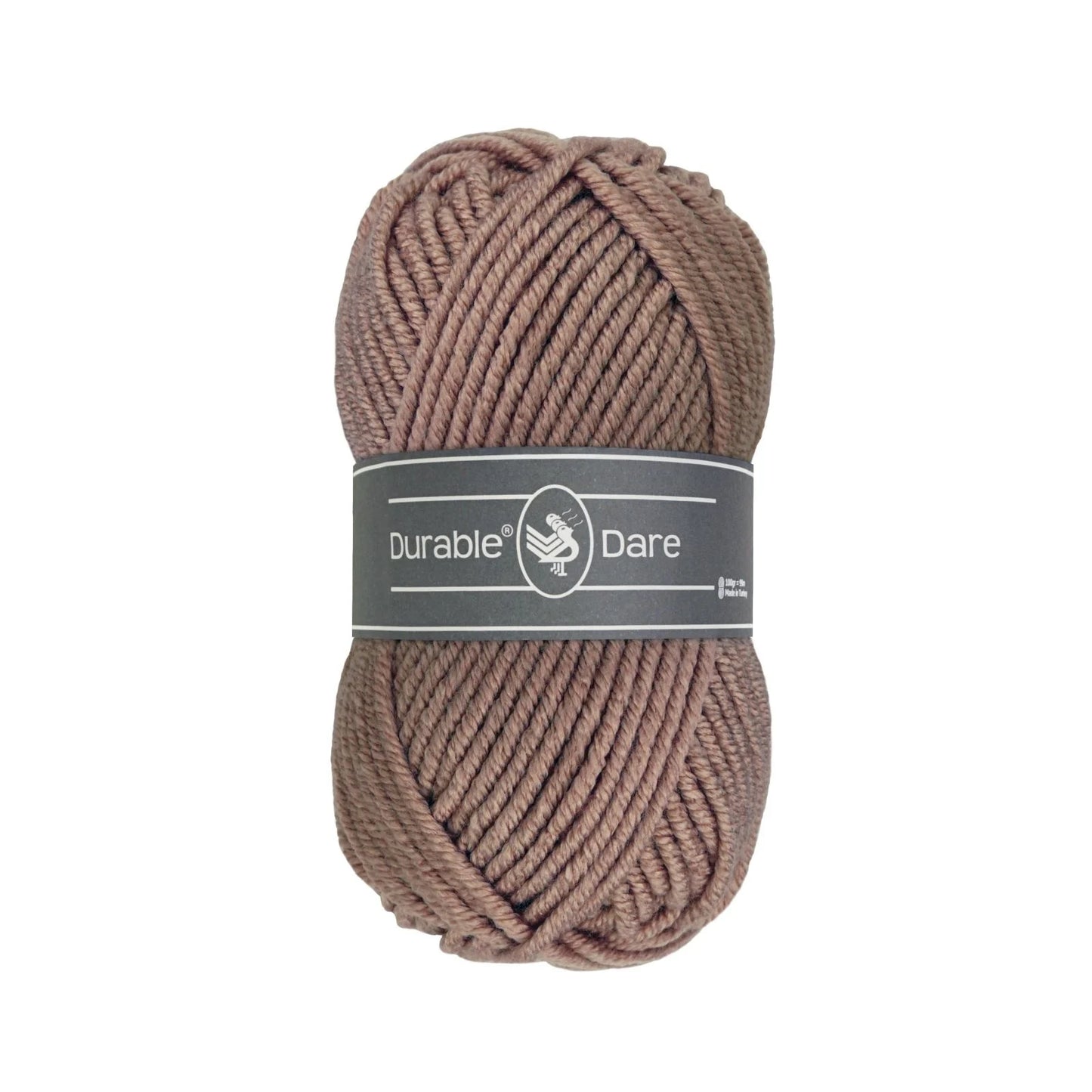 Durable Dare garen in kleur 413 Mustang voor haken, te koop bij De Garengarage.