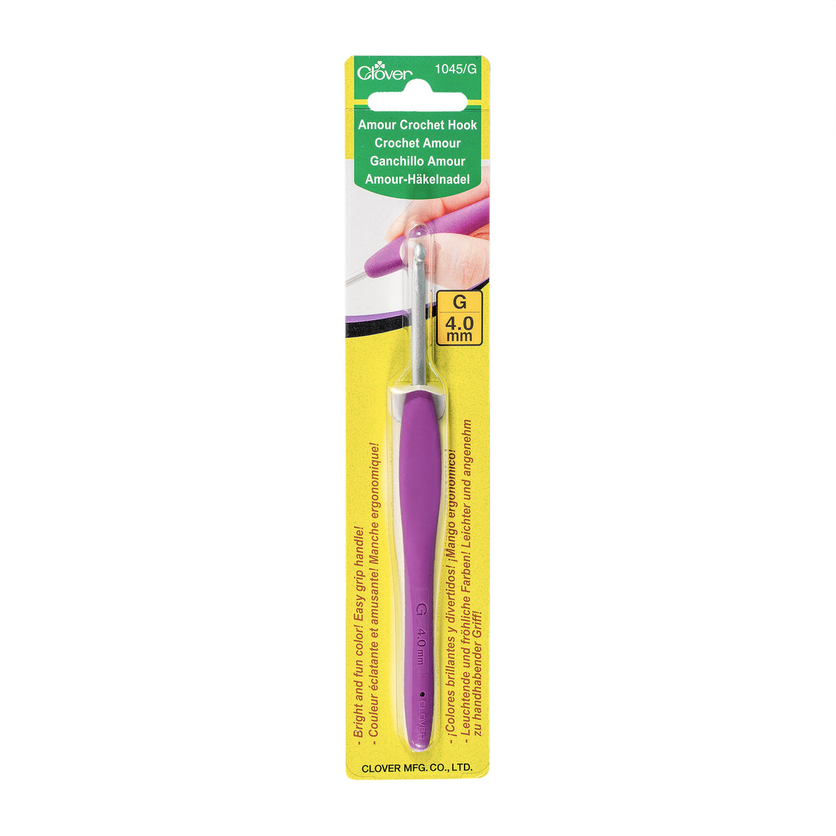 Clover Amour haaknaald 4 mm