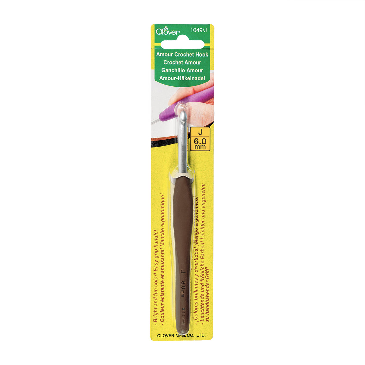 Clover Amour haaknaald 6 mm