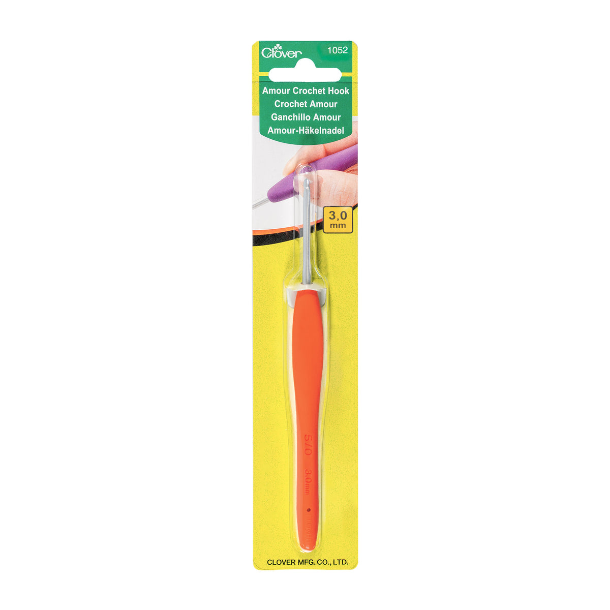 Clover Amour haaknaald 3 mm