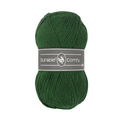 Durable Comfy garen in kleur 2150 Forest Green voor haken, te koop bij De Garengarage.