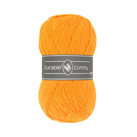 Durable Comfy garen in kleur 2178 Sunflower voor haken, te koop bij De Garengarage.