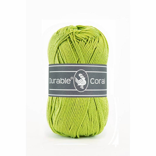 Durable Coral garen in de kleur 2146 Yellow Green