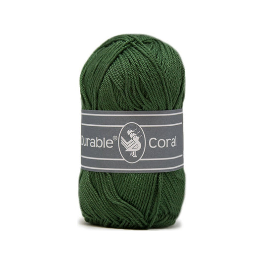 Durable Coral garen in de kleur Forest Green