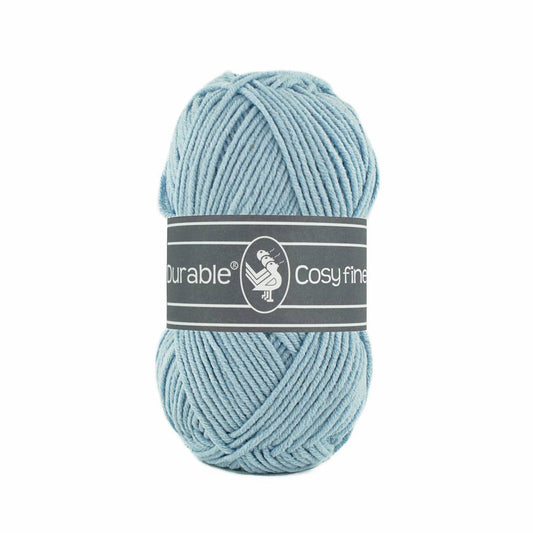 Durable Cosy Fine garen in kleur 2124 Baby Blue voor haken, te koop bij De Garengarage.