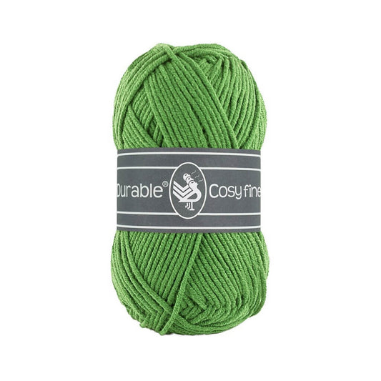 Durable Cosy Fine garen in kleur 2152 Leaf Green voor haken, te koop bij De Garengarage.