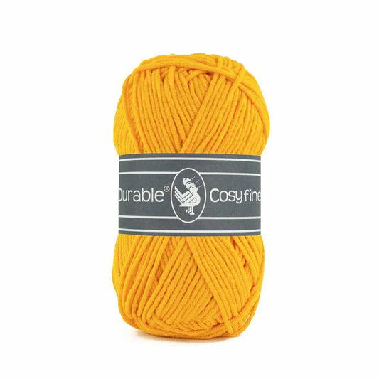 Durable Cosy Fine garen in kleur 2179 Honey voor haken, te koop bij De Garengarage.