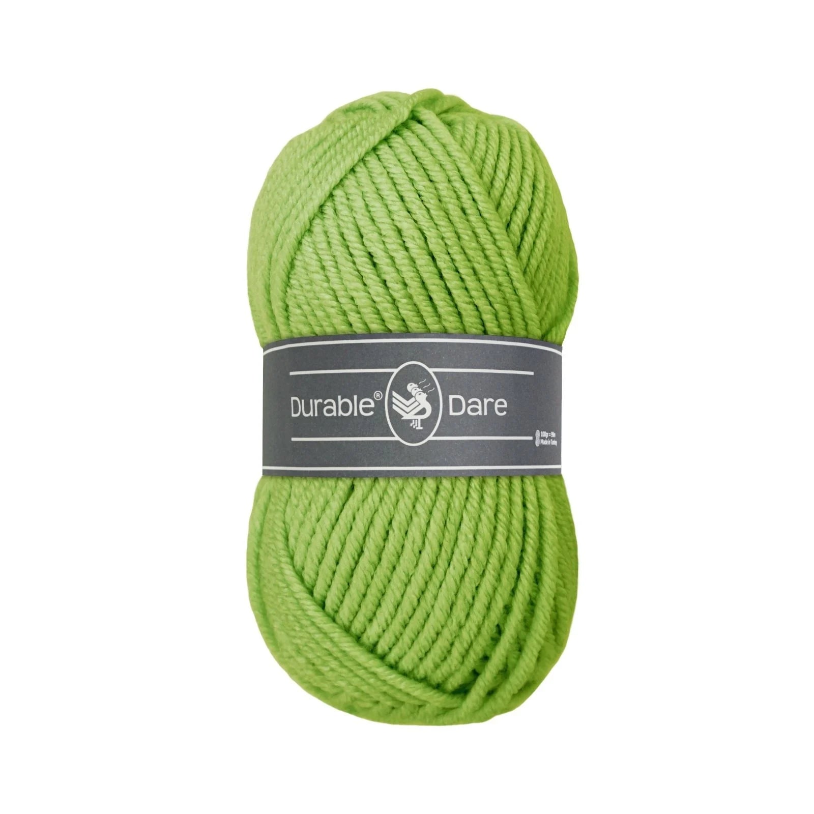 Durable Dare garen in kleur 2155 Apple Green voor haken, te koop bij De Garengarage.
