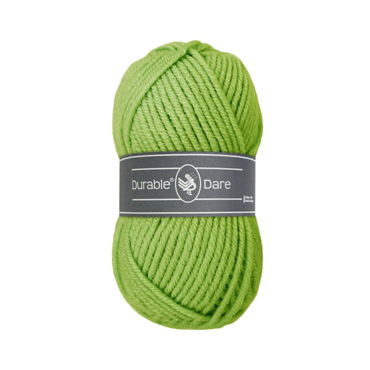 Durable Dare garen in kleur 2155 Apple Green voor haken, te koop bij De Garengarage.