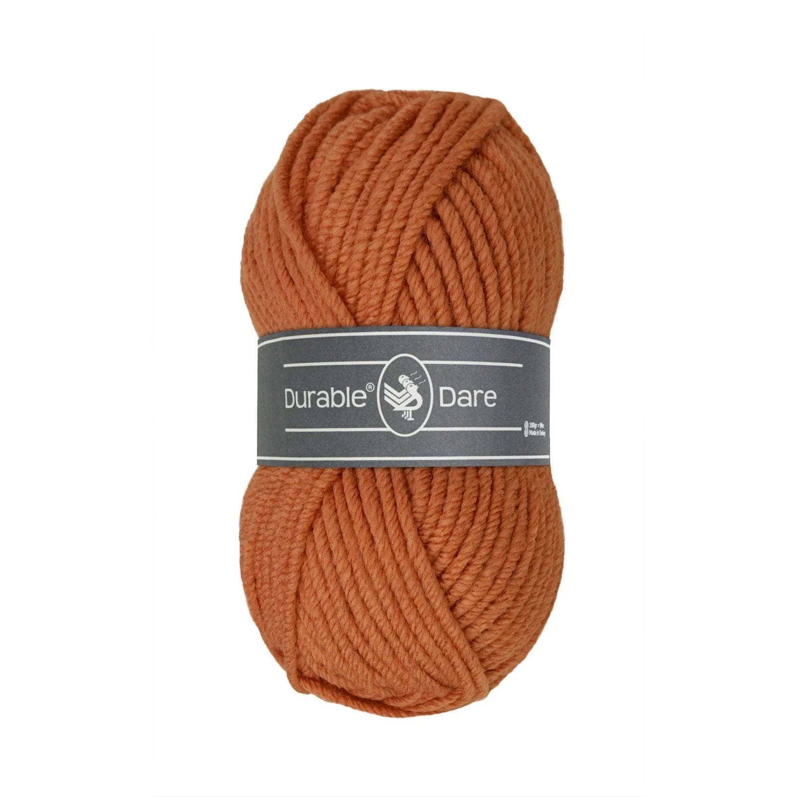 Durable Dare garen in kleur 2210 Caramel voor haken, te koop bij De Garengarage.