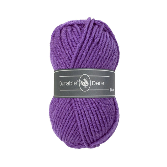 Durable Dare garen in kleur 270 Purple voor haken, te koop bij De Garengarage.