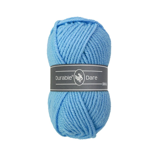 Durable Dare garen in kleur 295 Ocean voor haken, te koop bij De Garengarage.