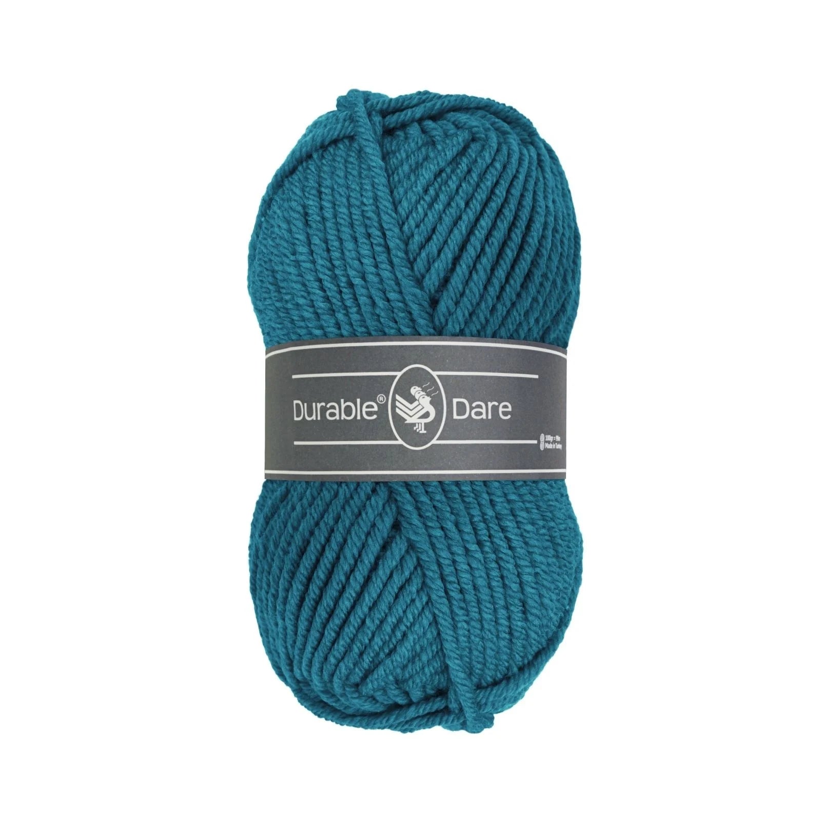 Durable Dare garen in kleur 375 Petrol voor haken, te koop bij De Garengarage.