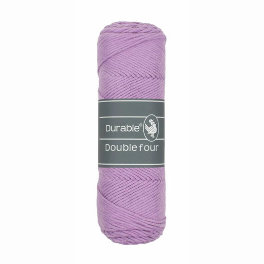 Durable Double Four garen in kleur 396 Lavender voor haken, te koop bij De Garengarage.